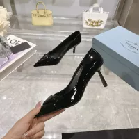 $102.00 USD Prada High-heeled Shoes For Women #1305718