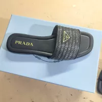 $92.00 USD Prada Slippers For Women #1305720