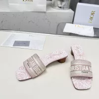 $85.00 USD Christian Dior Slippers For Women #1305916