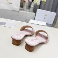 $85.00 USD Christian Dior Slippers For Women #1305916