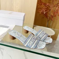 $85.00 USD Christian Dior Slippers For Women #1305917