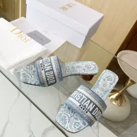 $85.00 USD Christian Dior Slippers For Women #1305917