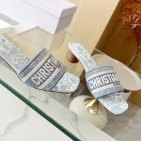 $85.00 USD Christian Dior Slippers For Women #1305917