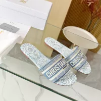 $76.00 USD Christian Dior Slippers For Women #1305921