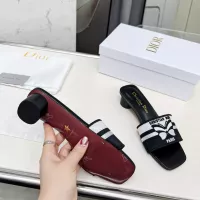 $82.00 USD Christian Dior Slippers For Women #1305925