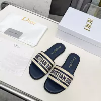 $85.00 USD Christian Dior Slippers For Women #1305926