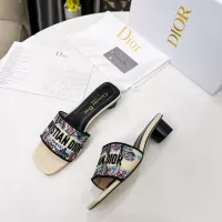 $85.00 USD Christian Dior Slippers For Women #1305927