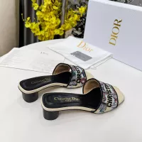 $85.00 USD Christian Dior Slippers For Women #1305927