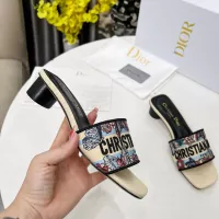 $85.00 USD Christian Dior Slippers For Women #1305927