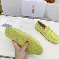 $96.00 USD Christian Dior Leather Shoes For Women #1305930