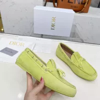 $96.00 USD Christian Dior Leather Shoes For Women #1305930