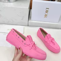 $96.00 USD Christian Dior Leather Shoes For Women #1305931