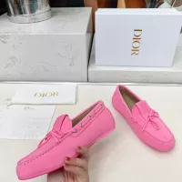 $96.00 USD Christian Dior Leather Shoes For Women #1305931