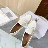 $96.00 USD Christian Dior Leather Shoes For Women #1305933