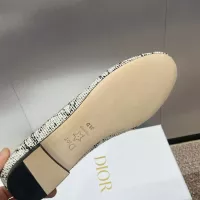 $92.00 USD Christian Dior Flat Shoes For Women #1305935