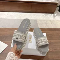 $92.00 USD Christian Dior Slippers For Women #1305937