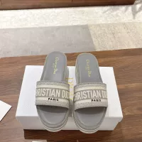 $92.00 USD Christian Dior Slippers For Women #1305937