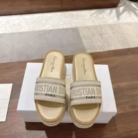 $92.00 USD Christian Dior Slippers For Women #1305938