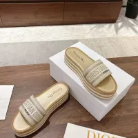 $92.00 USD Christian Dior Slippers For Women #1305938