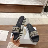$92.00 USD Christian Dior Slippers For Women #1305939