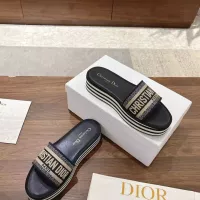 $92.00 USD Christian Dior Slippers For Women #1305939