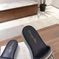 $92.00 USD Christian Dior Slippers For Women #1305939