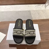 $92.00 USD Christian Dior Slippers For Women #1305940