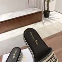 $92.00 USD Christian Dior Slippers For Women #1305940