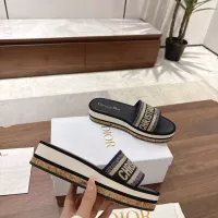 $92.00 USD Christian Dior Slippers For Women #1305941