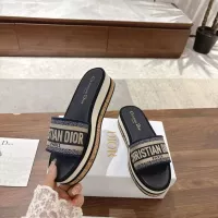 $92.00 USD Christian Dior Slippers For Women #1305941