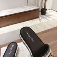 $92.00 USD Christian Dior Slippers For Women #1305942