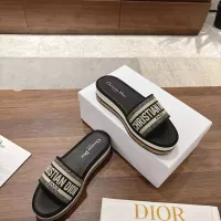 $92.00 USD Christian Dior Slippers For Women #1305942