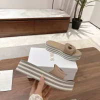 $98.00 USD Christian Dior Slippers For Women #1305943