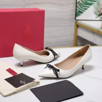 $108.00 USD Valentino High-Heeled Shoes For Women #1306031