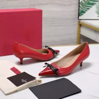 $108.00 USD Valentino High-Heeled Shoes For Women #1306042