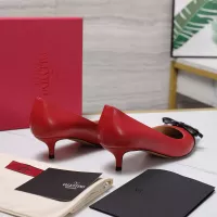 $108.00 USD Valentino High-Heeled Shoes For Women #1306042