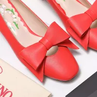 $108.00 USD Valentino High-Heeled Shoes For Women #1306059
