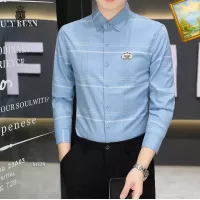 $40.00 USD Prada Shirts Long Sleeved For Men #1306236