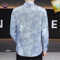 $40.00 USD Canada Goose Shirts Long Sleeved For Men #1306250