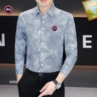 $40.00 USD Canada Goose Shirts Long Sleeved For Men #1306250