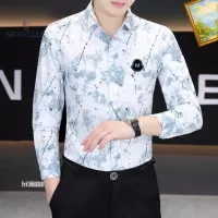 $40.00 USD Moncler Shirts Long Sleeved For Men #1306252