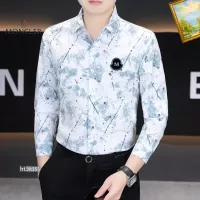 $40.00 USD Moncler Shirts Long Sleeved For Men #1306252
