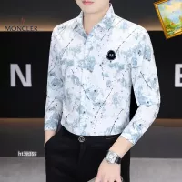 $40.00 USD Moncler Shirts Long Sleeved For Men #1306252