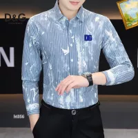 $40.00 USD Dolce & Gabbana D&G Shirts Long Sleeved For Men #1306258