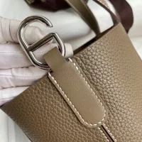 $261.16 USD Hermes AAA Quality Handbags In Silver For Women #1306486