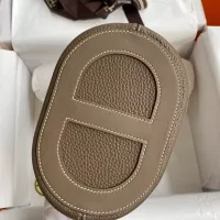 $261.16 USD Hermes AAA Quality Handbags In Silver For Women #1306486