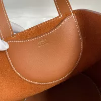 $261.16 USD Hermes AAA Quality Handbags In Gold For Women #1306507