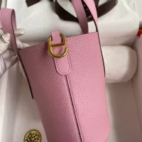 $261.16 USD Hermes AAA Quality Handbags In Gold For Women #1306523