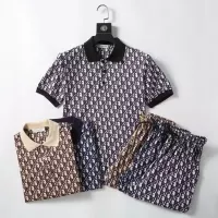 $52.00 USD Christian Dior Tracksuits Short Sleeved For Men #1307134