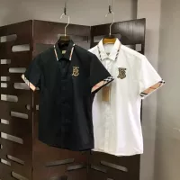 $40.00 USD Burberry Shirts Short Sleeved For Men #1307217
